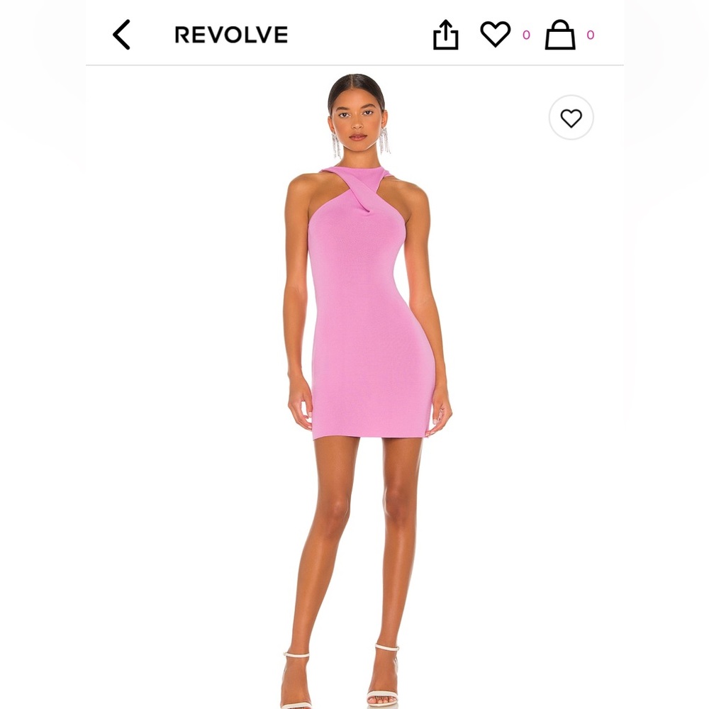 prism pink atoir dress size 6
